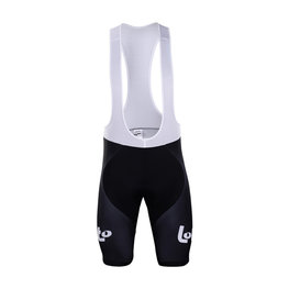 BONAVELO pantalones cortos de tirantes - LOTTO SOUDAL 2019 - negro