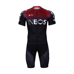 BONAVELO maillot corto y pantalón corto - INEOS 2019 - negro/granate