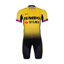 BONAVELO maillot corto y pantalón corto - JUMBO-VISMA 2019 - negro/amarillo