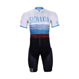 BONAVELO maillot corto y pantalón corto - SLOVAKIA 2019 - negro/blanco