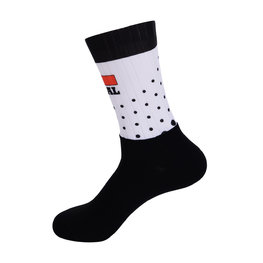 calcetines clásicos - LOTTO SOUDAL 2019 - blanco/negro