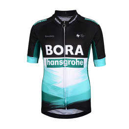 BONAVELO jersey de manga corta - BORA 2020 KIDS - blanco/negro/verde