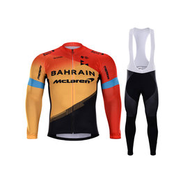 BONAVELO jersey y pantalón de invierno - BAHRAIN MCL. '20 WNT - rojo/amarillo/negro