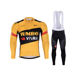 BONAVELO jersey y pantalón de invierno - JUMBO-VISMA 2020 WNT - negro/amarillo