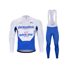 BONAVELO jersey y pantalón de invierno - QUICKSTEP 2020 WNT - azul