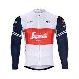 BONAVELO maillot de verano de manga larga - TREK 2020 SUMMER - blanco/azul/rojo