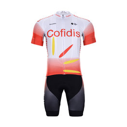 BONAVELO maillot corto y pantalón corto - COFIDIS 2020 - rojo/blanco/negro