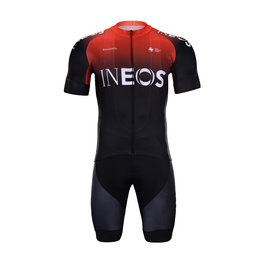 BONAVELO maillot corto y pantalón corto - INEOS 2020 - negro/rojo