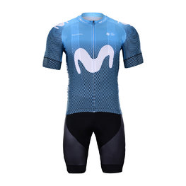 BONAVELO maillot corto y pantalón corto - MOVISTAR 2020 - negro/azul