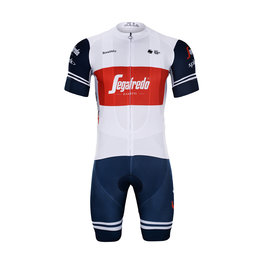BONAVELO maillot corto y pantalón corto - TREK 2020 - azul/blanco/rojo