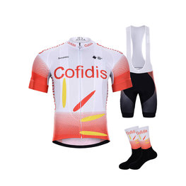 BONAVELO mega set - COFIDIS 2020 - negro/blanco/rojo