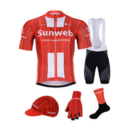 BONAVELO mega set - SUNWEB 2020 - negro/rojo