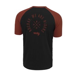 ROCDAY jersey de manga corta - ROOST - rojo/negro