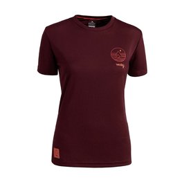 ROCDAY jersey de manga corta - WOODY LADY - granate