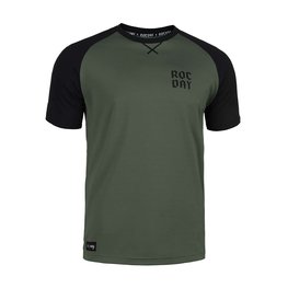 ROCDAY jersey de manga corta - PARK - verde/negro