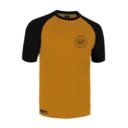 ROCDAY jersey de manga corta - GRAVEL - amarillo/negro