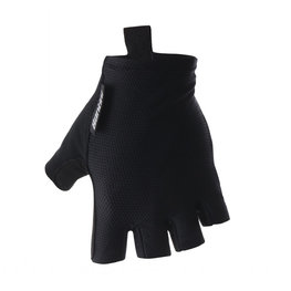 SANTINI guantes de dedos cortos - BRISK - negro