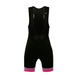 SANTINI pantalones cortos de tirantes - GS KIDS - rosa/negro