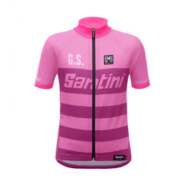 SANTINI jersey de manga corta - 365GS KIDS - rosa