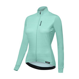 SANTINI maillot de invierno de manga larga - SCIA LADY WINTER - azul claro