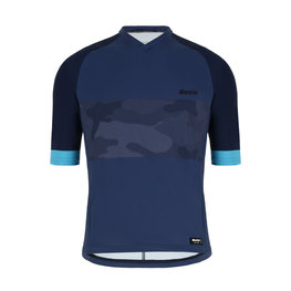 SANTINI jersey de manga corta - BOSCO MTB - azul
