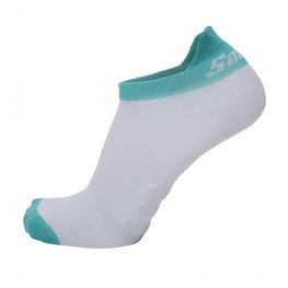 SANTINI calcetines de tobillo - CLASSE - azul claro/blanco