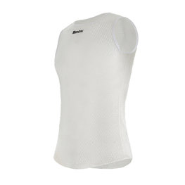 SANTINI Camiseta de manga corta - ALPHA - blanco