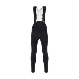 SANTINI pantalones largos con tirantes - SVOLTA WINTER - negro/naranja