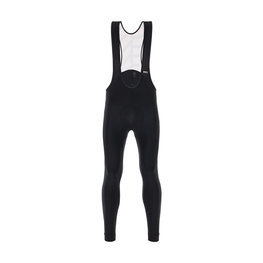 SANTINI pantalones largos con tirantes - SVOLTA WINTER - granate/negro