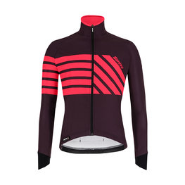 SANTINI chaqueta aislante - SVOLTA - negro/granate
