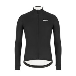 SANTINI maillot de invierno de manga larga - COLORE WINTER - negro