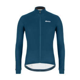 SANTINI jersey y pantalón de invierno - COLORE WINTER - azul/gris/negro