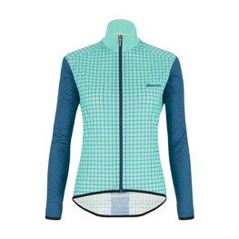 SANTINI chaqueta cortaviento - NEBULA LADY - azul claro/azul
