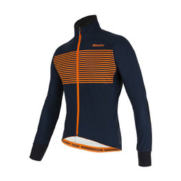 SANTINI chaqueta aislante - COLORE - azul/naranja