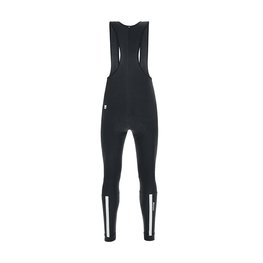 SANTINI pantalones largos con tirantes - LAVA WINTER - negro
