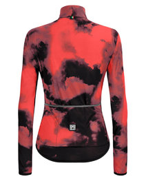 SANTINI chaqueta cortaviento - NEBULA STORM LADY - rosa