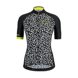 SANTINI jersey de manga corta - TONO CHROMOSOME LADY - negro