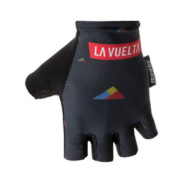 SANTINI guantes de dedos cortos - LA VUELTA 2018 - negro