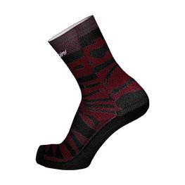 SANTINI calcetines clásicos - LA VUELTA 2018 - púrpura/negro