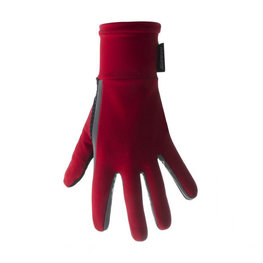 SANTINI guantes de dedos largos - VEGA - rojo