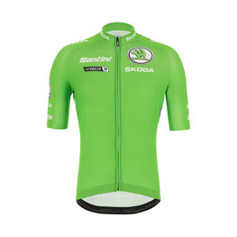 SANTINI jersey de manga corta - LA VUELTA 2019 - verde