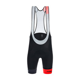 SANTINI pantalones cortos de tirantes - LA VUELTA 2020 - negro