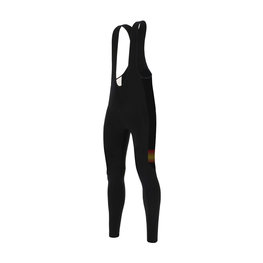 SANTINI pantalones largos con tirantes - LA VUELTA '20 WINTER - negro