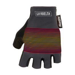 SANTINI guantes de dedos cortos - LA VUELTA 2020 - negro