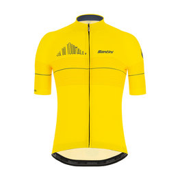 SANTINI jersey de manga corta - LA VUELTA 2020 - amarillo