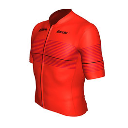 SANTINI jersey de manga corta - LA VUELTA 2020 - rojo