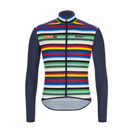 SANTINI chaqueta cortaviento - LA VUELTA 2021 SINTX - azul/multicolor