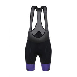 SANTINI pantalones cortos de tirantes - WAVE LADY - negro