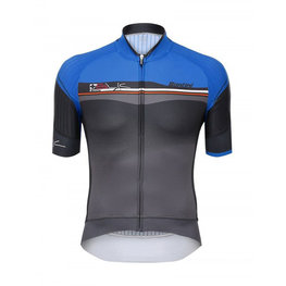 SANTINI jersey de manga corta - SLEEK PLUS - azul/negro