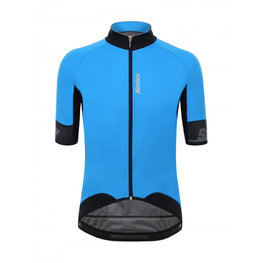 SANTINI jersey de manga corta - BETA 2 MULTI-WEATHER - negro/azul